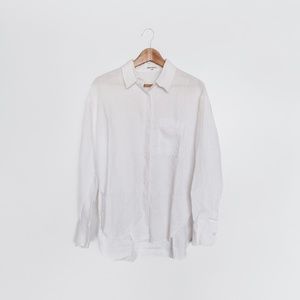 THE REFORMATION Will Oversized Linen Shirt